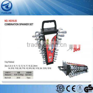 24 PCS Combination Spanner Set