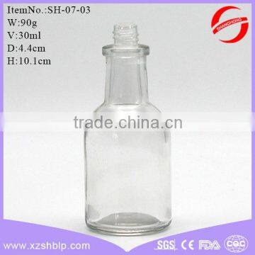 30ml mini spice jar clear glass kitchen cooking tools for sale