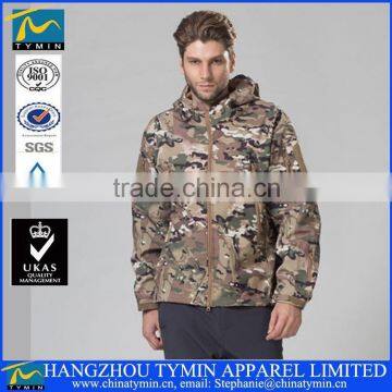 High Quality Waterproof Mens Winter Jacket Military Tactical Softshell Jacket