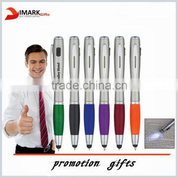 Promotion Logo Print Venus Pen With Led Light and Stylus photo-2