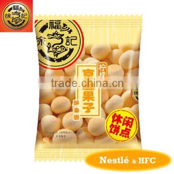 HFC 2621 bulk ball shape cookies, mini biscuits with lemon flavour