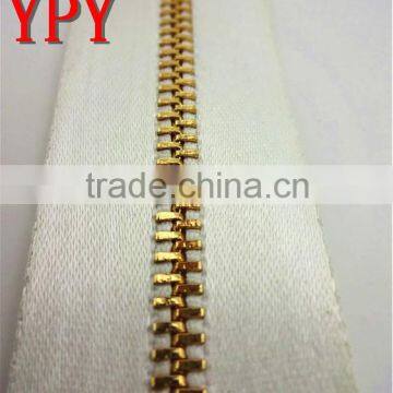 3# brass zipper chain