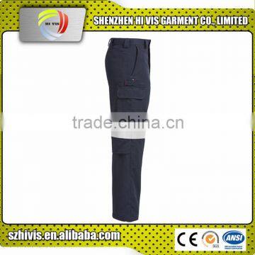 High Quality hi Vis Reflecitve Tape Safety Work Navy Cargo Pants photo-2