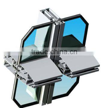 Competitive Price , High Quality Aluminium Profiles for Glass Wall or Curtain Wall photo-5