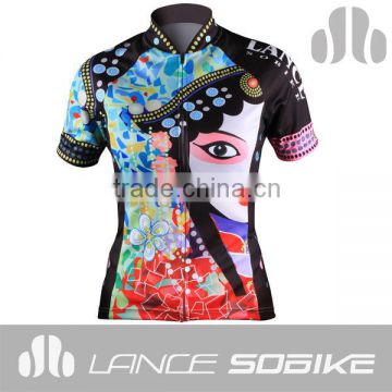 2013 Women New short-sleeve summer cycling jersey