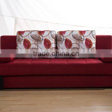 Home Furmiture Confortable Fabric Sofa Cum Bed With Storage photo-2
