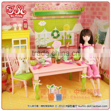 Fashion plastic doll accessories doll clothes