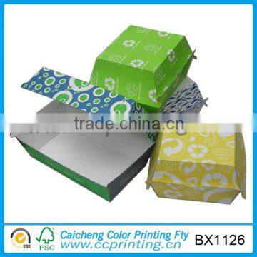 Rectangular shaped fried chicken box