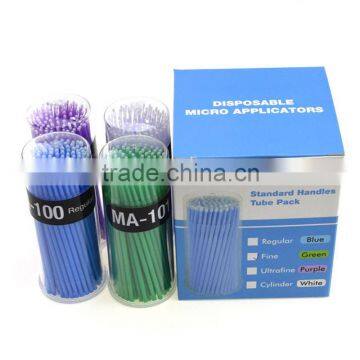 100pcs/lot Disposable Micro Eyelash Mascara Brush for Women