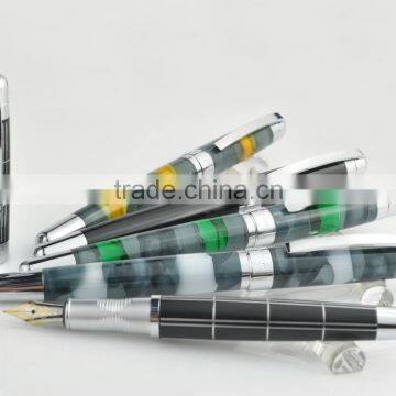 Vivid color Metal fountain pen gift pen for business writing pen