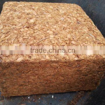 coconut husk chip block
