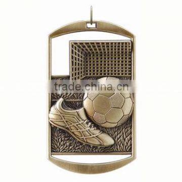 2015 rectangle medals on sale football medals/custom sport football medals