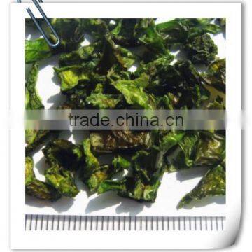 Dehydrated Green Bell Peppers With Kosher BRC HACCP and ISO Certificate