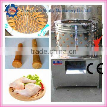 With CE SL-50 machine plucking chickens