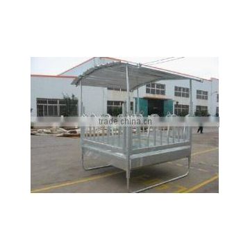 galvanized hay feeder for horse