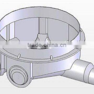 cast aluminium mould for Roto Moulded manhole