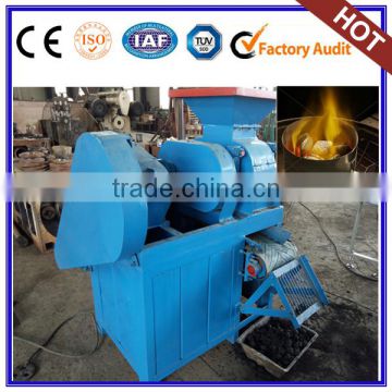 Charcoal Or Coal Briquette Roller Pressing Machine