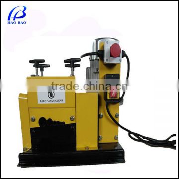 HW-006 Hot sale used wire stripping machine/scrap wire stripping machine/coaxial cable stripping machine with CE