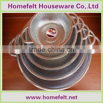 2014 hot selling stainless steel wire mesh colander strainer