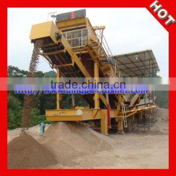 2013 YPS200 Mobile Vibrating Screen for Hard Stone