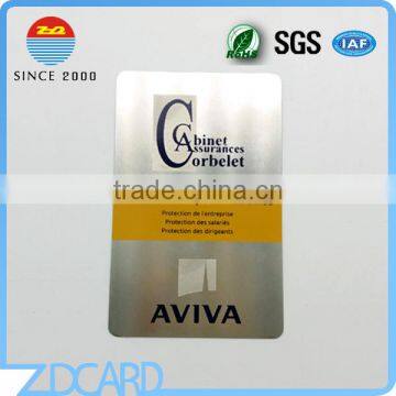 Luxury Electroplate Matt Black Metal VIP Card photo-3