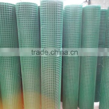 BWG16 pvc green coated welded wire mesh