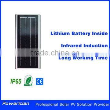 Powerician 60W Integrated Solar Light Waterproof Auto All In One Solar Street Light Smart Solar Powered Lamp Garden Solar Lights photo-2