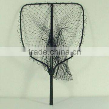 Telescopic folding aluminum landing net