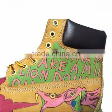 Suede Leather Work Boots for Women photo-4