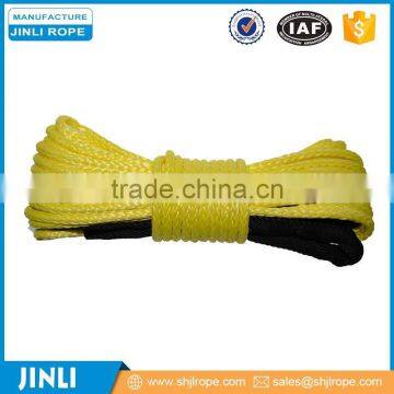 Jinli yellow 3/16'' x 50' winch rope