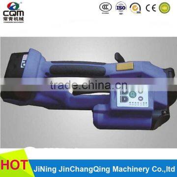 handled plastic electric strapping tool cutting friction welding