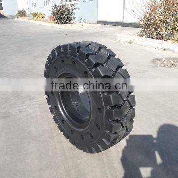 Hot Sale Made in China Forklift Tire 5.00x8 With Hole photo-3