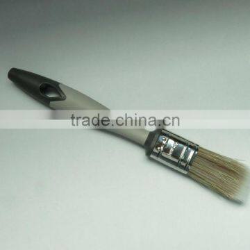 double colour plastic handle bristle paint brush