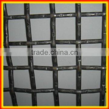 galvanized square crimped wire mesh for decorative crimped wire mesh/petroleum mesh/glass factory mesh