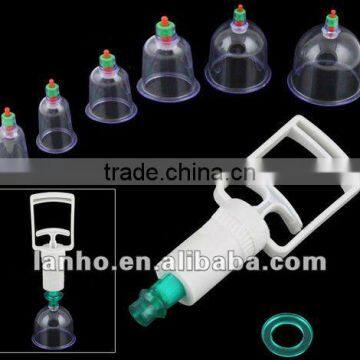 6 Cups Medical Chinese Body Cupping Massage Healthy Kit