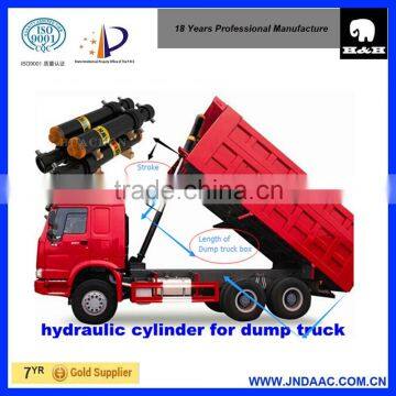 Indonesia HYVA Type Front-end Telescopic Hydraulic Cylinder for Dump/tipper Truck photo-5