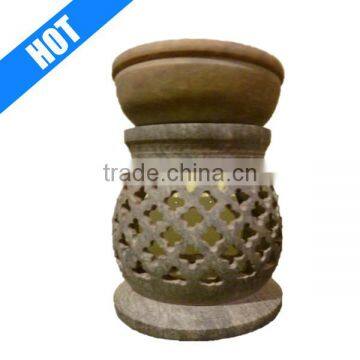 customized handmade paintable aroma oil burners for sale