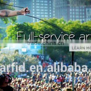 Festival Events RFID Based Projects With Custom Printed RFID Wristbands, 125KHz/13.56MHz RFID Wristbands photo-4