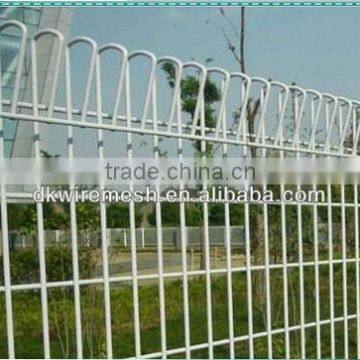 Garden rolltop fence welded steel wire mesh brc