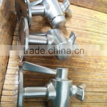 Perlick Style Stainless Steel Clamped Beer Sample Valve photo-3