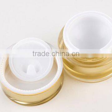 Wholesale empty cosmetic acrylic cream jar 5g 10g 15g 30g