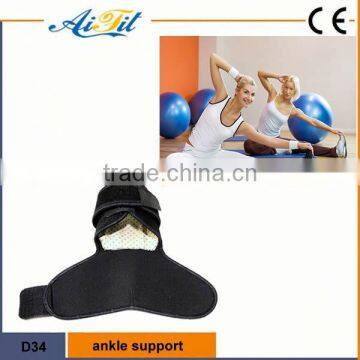 Compression spandex foot sleeve sports protective ankle brace