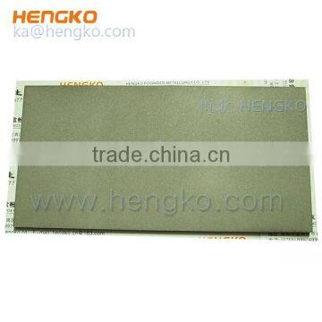 0.2um - 90 Microns Filtering Gases Liquids Porous Metal SS Sheet photo-2