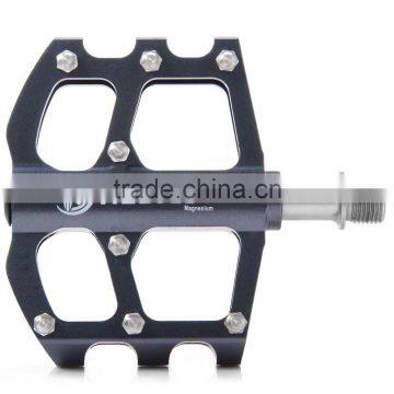 KACTUS 16C Bike MTB Mountain Magnesium Alloy Pedals BMX Bike Flat Platform CNC Steel 3 Bearings Axle photo-4