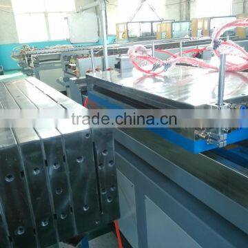 Wood Plastic Composite Door Board Production Line/ WPC Extruder Price photo-2