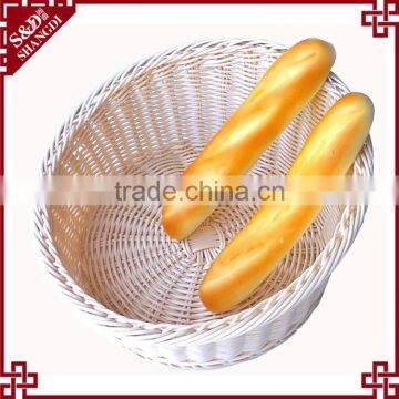 S&D Round pe Rattan Basket / Customized Rattan Fruity Basket Wicker Bread Basket photo-3