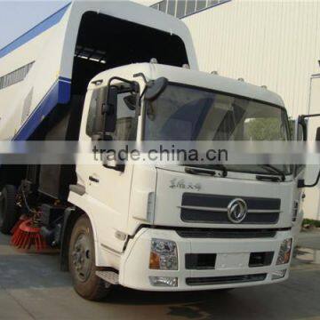Large Dongfeng 6 Wheels 180hp Street Sweeper Truck for Sale photo-2
