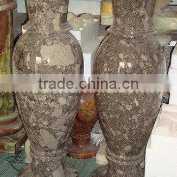DECORATIVE OCEANIC GEM MARBLE FLOWER VASES photo-3