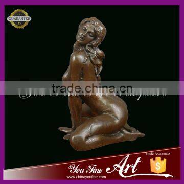 Customize Female Erotic Art Bronze Sculpture photo-2