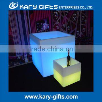 Waterproof LED Flower Pots Garden Set LED Flower Planter With Plastic Casing